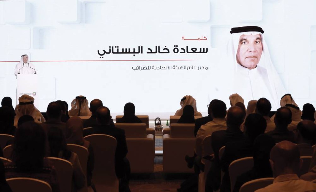 خالد البستاني متحدثاً خلال خلوة تصفير البيروقراطية الضريبية