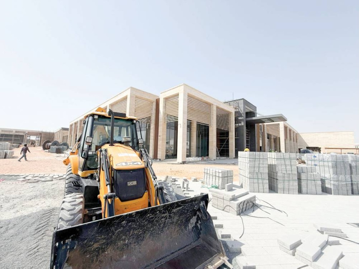 خلال تنفيذ أحد المشروعات الجديدة