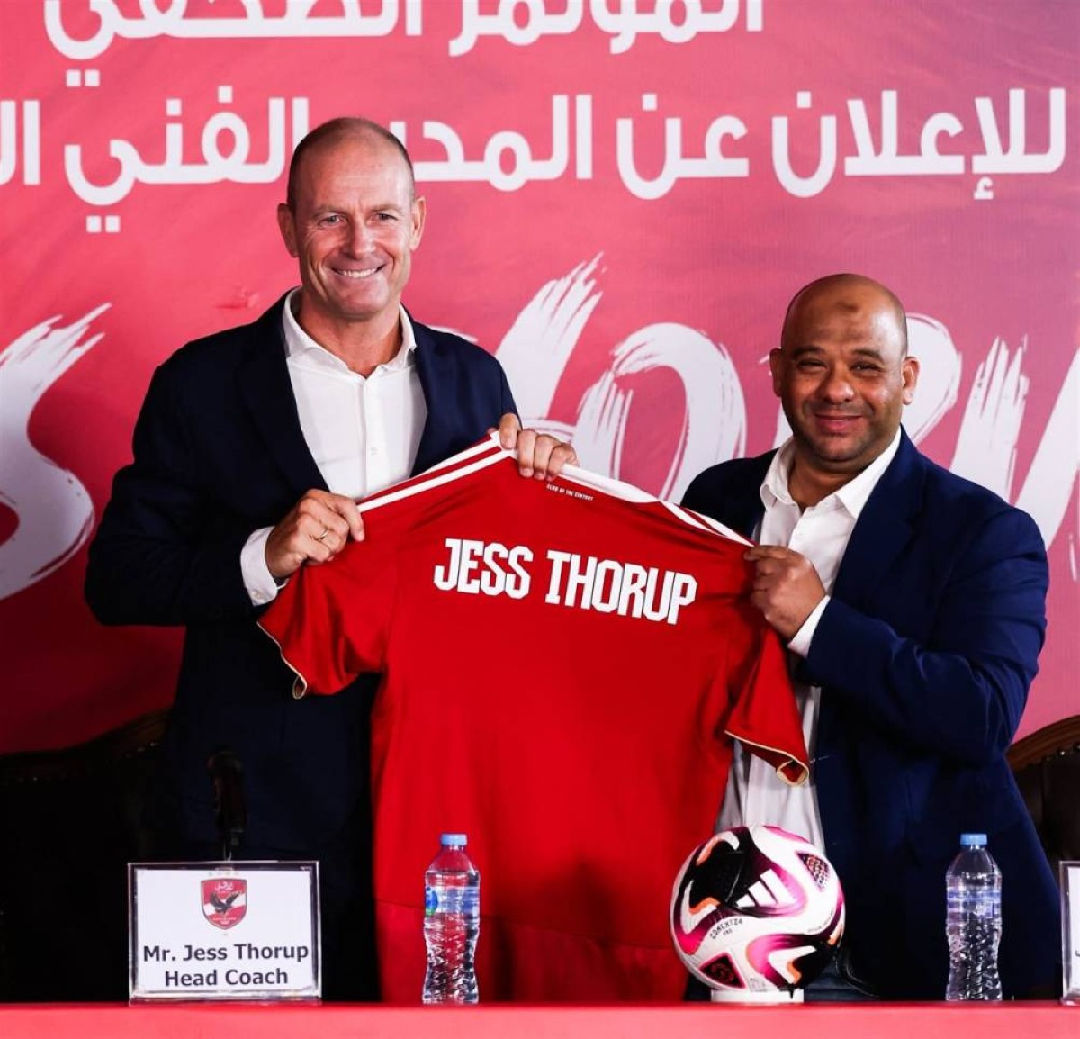 توروب يعلنها مبكراً: هدفي مع الأهلي المصري التتويج بالبطولات