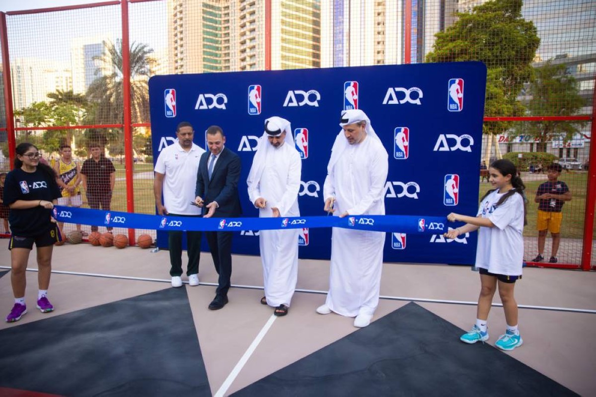 على هامش مباريات «NBA » افتتاح ملعبي «كابيتال بارك» في أبوظبي
