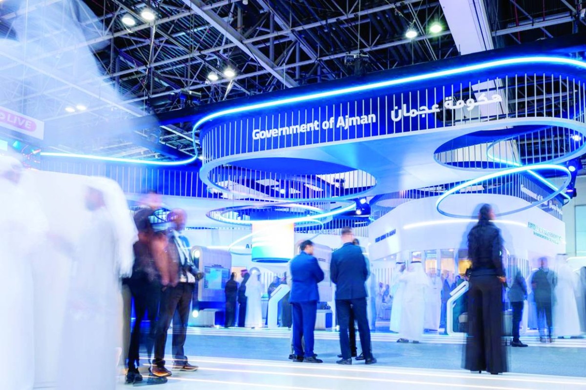 11 جهة تشارك بمنصة حكومة عجمان بالمعرض