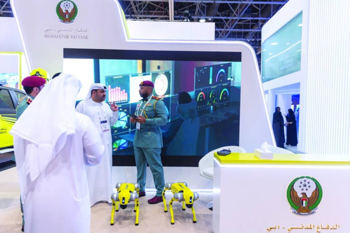 «دفاع مدني دبي» يعزز الاستجابة بالروبوتات