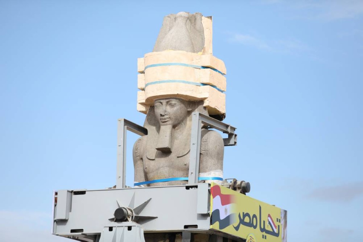 رمسيس الثاني.. الملك المحارب يستقبل زوار المتحف المصري الكبير