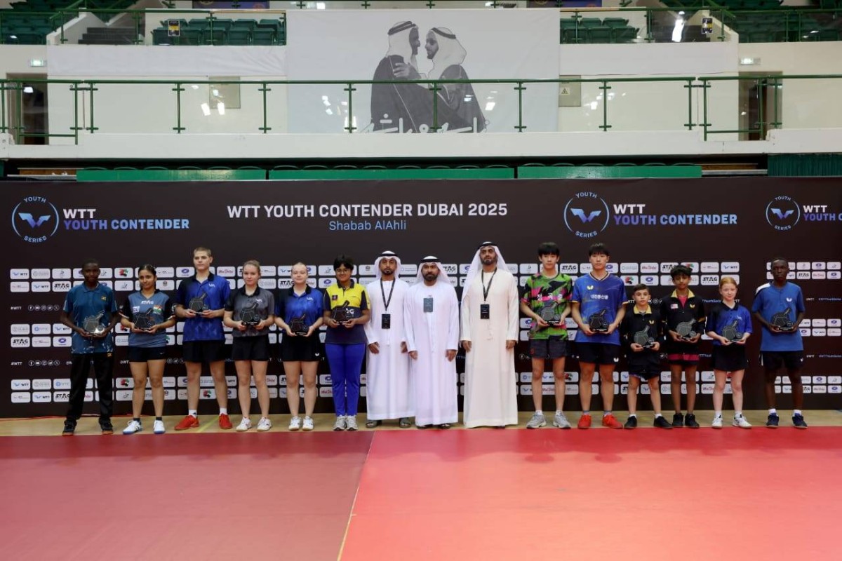 دولية الإمارات للطاولة تكتب مشهد الختام بتتويج الفائزين
