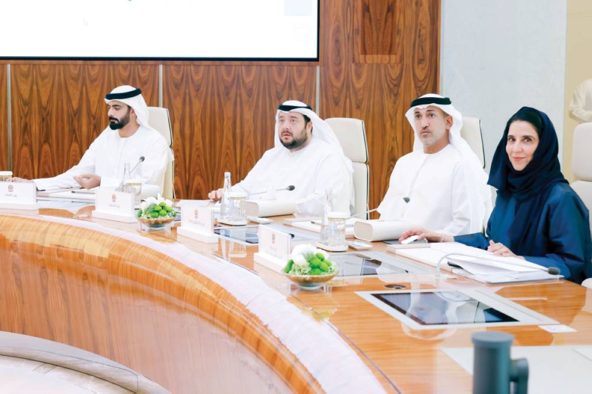 سالم القاسمي ومحمد السويدي ومحمد المزروعي ومريم الحمادي 
