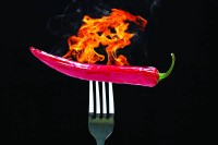 لسان اصطناعي لقياس شدة الطعم الحار