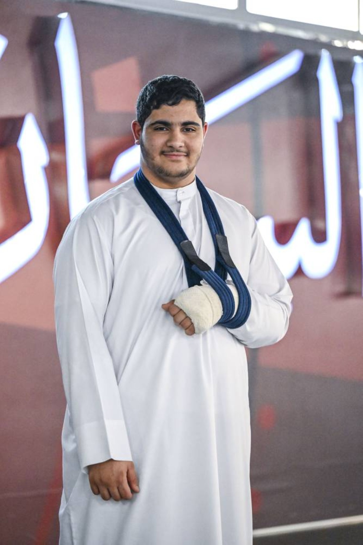 ذراع مكسور على بساط الجودو.. قصة عشق في حب الوطن