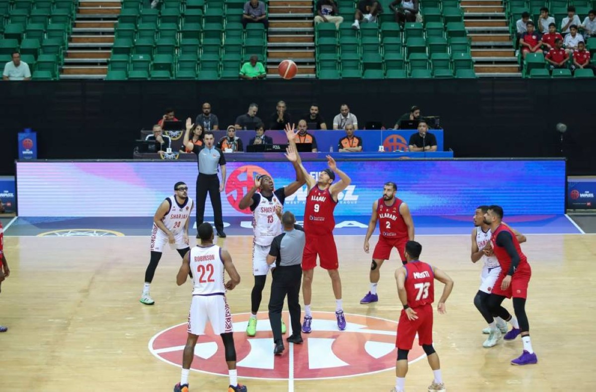 فوز شباب الأهلي والشارقة في سوبر غرب آسيا لكرة السلة