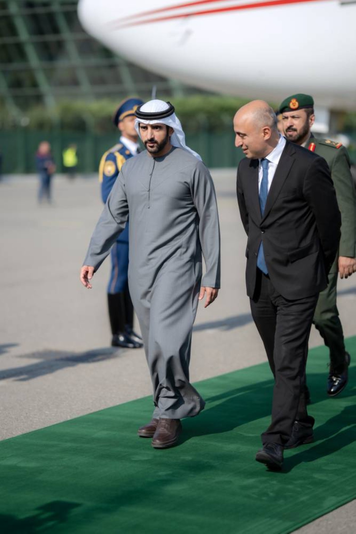  حمدان بن محمد والوزير الأذري أمين أمرولاييف 