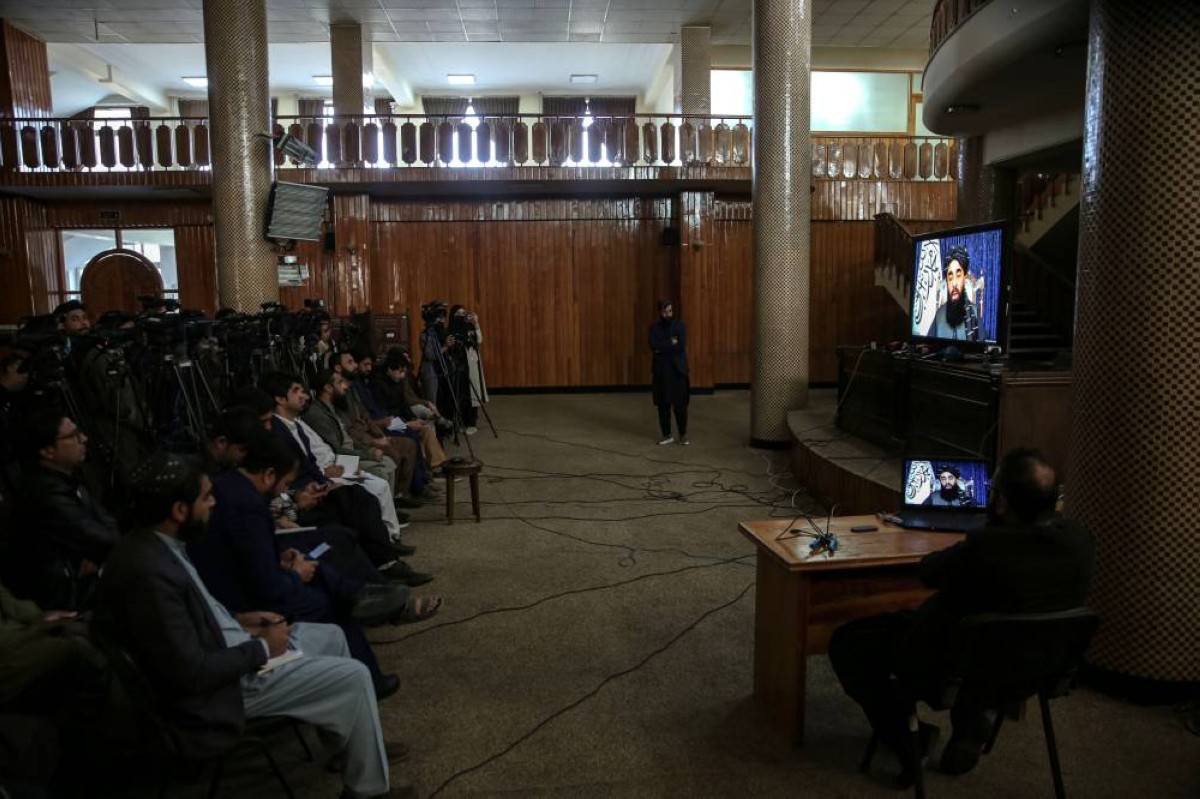 السلطات الأفغانية تعقد مؤتمر صحافي في كابول عقب تعثر محادثات السلام مع باكستان