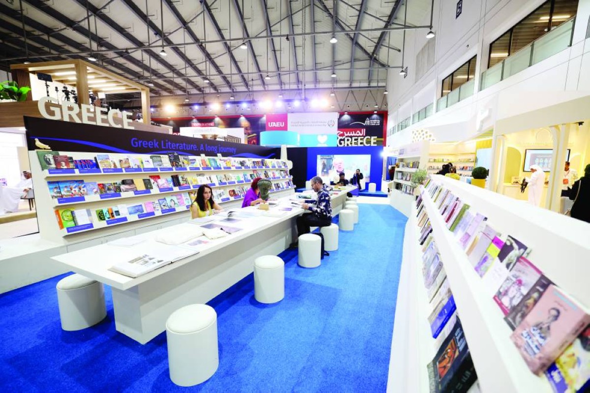 الجناح اليوناني.. سفينة الإغريق الإبداعية ترسو في «الشارقة للكتاب»