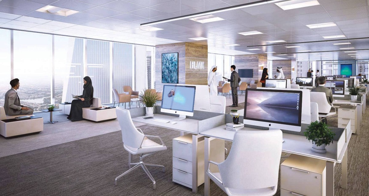 دبي تسجل ارتفاعاً قياسياً في أسعار المكاتب بنسبة 27.5 %