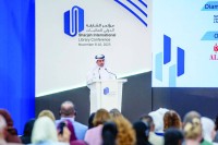 أحمد العامري خلال إلقاء كلمته