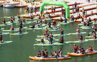 أكثر من 5000 مشارك في فعالية «تحدي دبي للتجديف 2025»