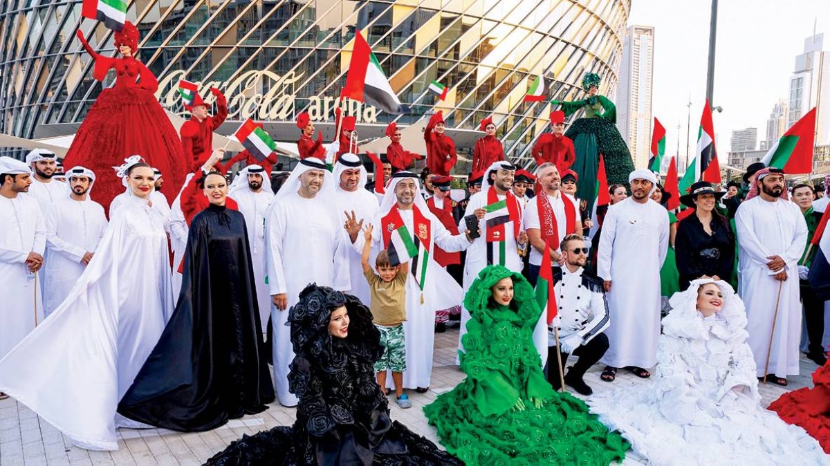 دبي تحتفي بعيد الاتحاد الـ 54 بفعاليات ثقافية وفنية مميزة