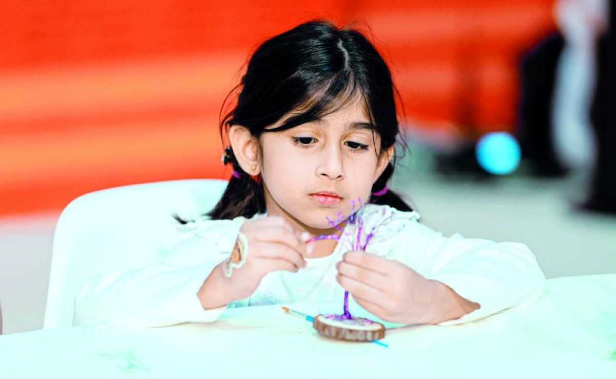 ورشة تعرف الأطفال على فن ياباني عريق