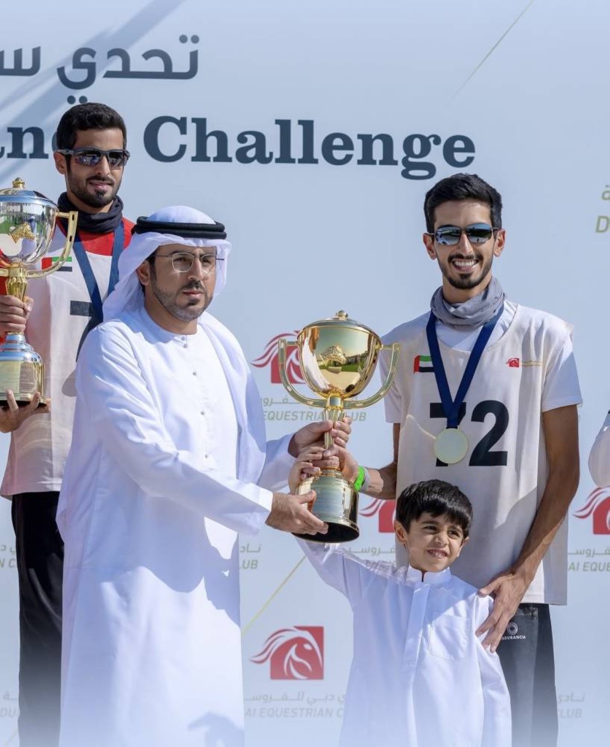 فارس المنصوري بطل تحدي سيح السلم للقدرة