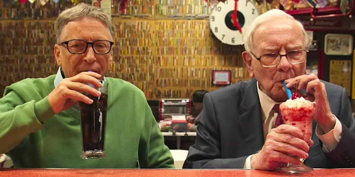 لماذا دعا وارن بافت بيل غيتس لتناول الغداء في ماكدونالدز؟