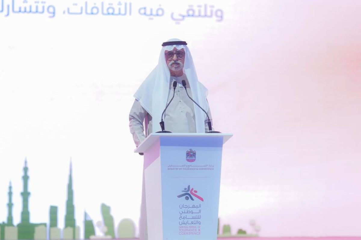 نهيان بن مبارك: قوة الإمارات تنبع من تنوعها وتكامل وتلاحم المواطنين والمقيمين على أرضها