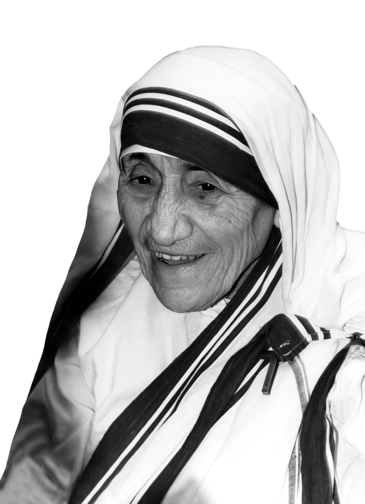 1996 الأم تريزا تحصل على مواطَنة أمريكية شرفية لجهودها في مساعدة الفقراء.
