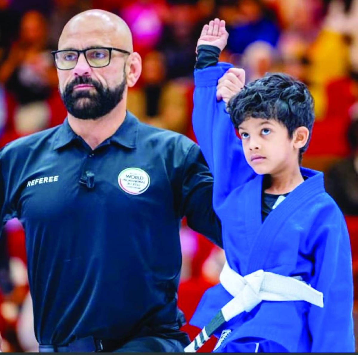 شبل إماراتي «يستأسد» في عالمية أبوظبي للجوجيتسو