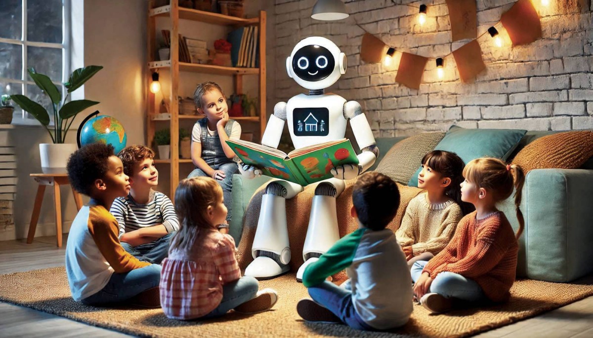 هل يكتب الروبوت قصة ما قبل النوم للأطفال؟