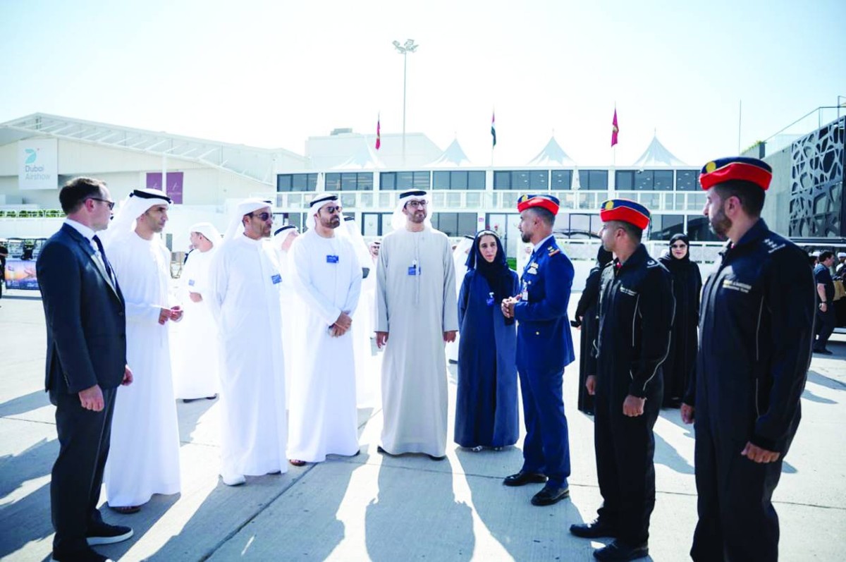 الوزراء خلال الجولة التفقدية