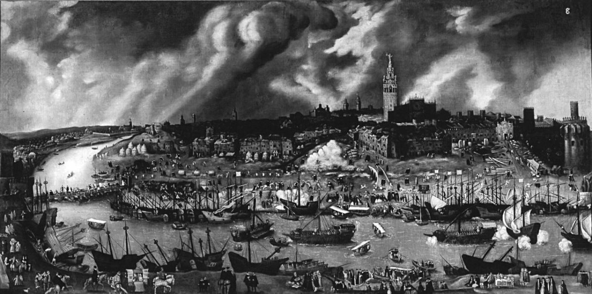 1248 -  سقوط مدينة إشبيلية كبرى الحواضر الأندلسية في يد ملك مملكة قشتالة فرناندو الثالث.