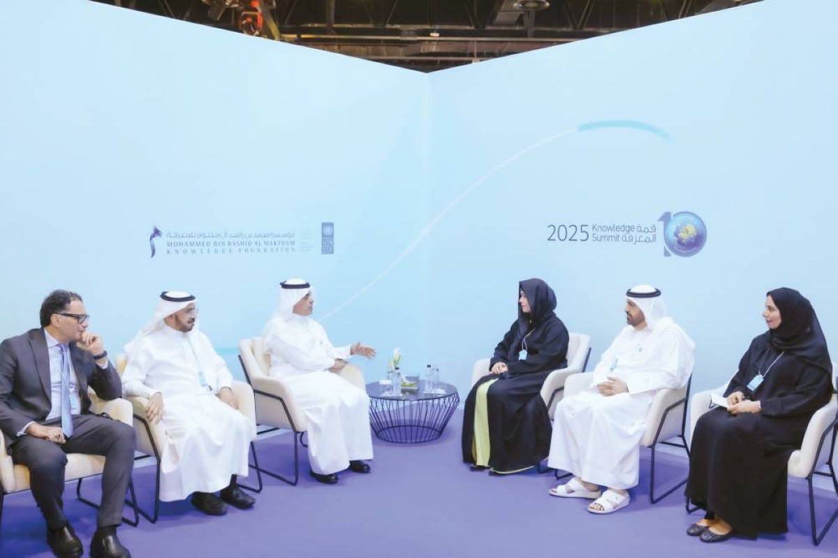 وسموها خلال لقاء سالم بن محمد المالك
