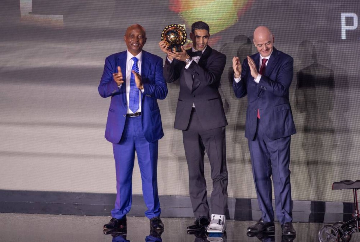 حكيمي أعاد الجائزة المرموقة للعرب بعد 7 سنوات