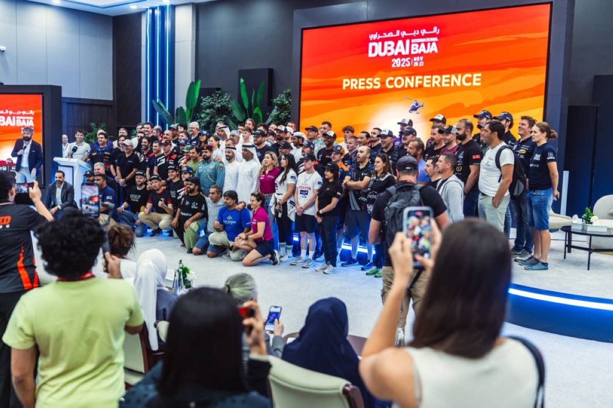نخبة أبطال العالم و100 فريق يشاركون في رالي دبي الدولي