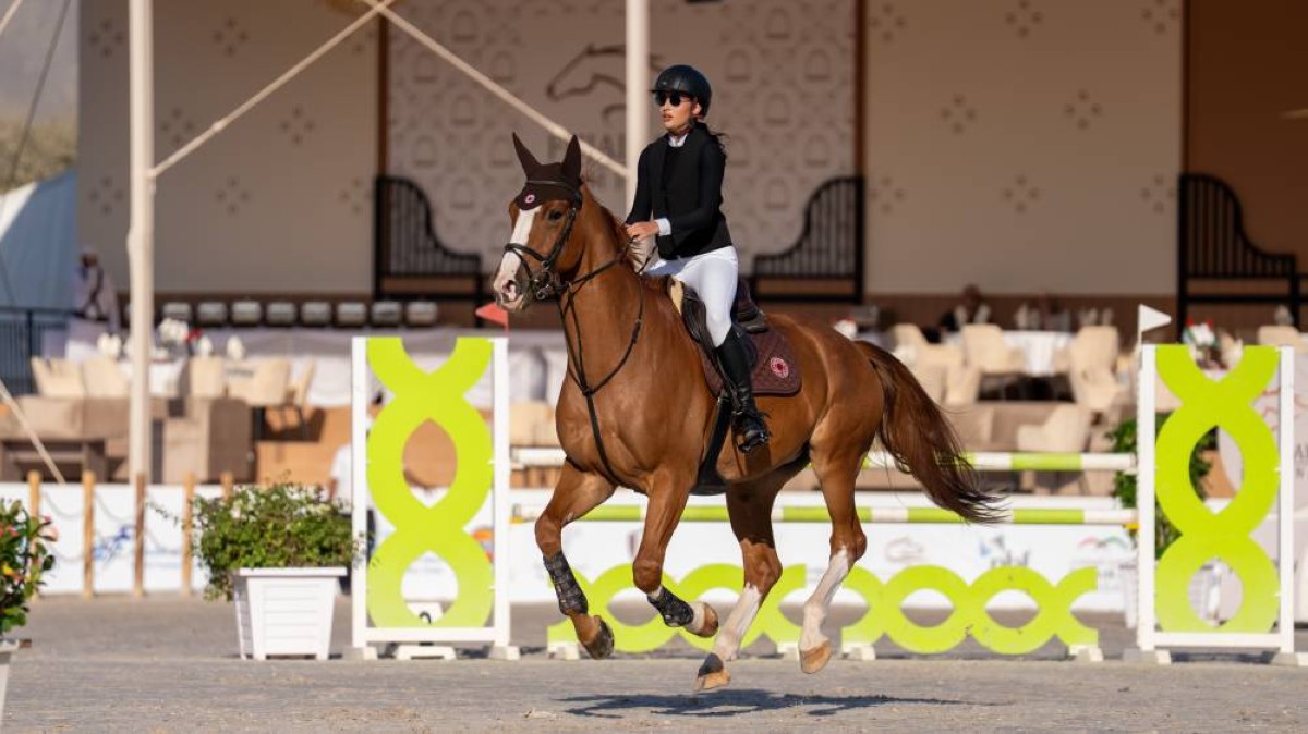 صدارة إماراتية في بطولة الفجيرة الدولية لقفز الحواجز بيومها الأول