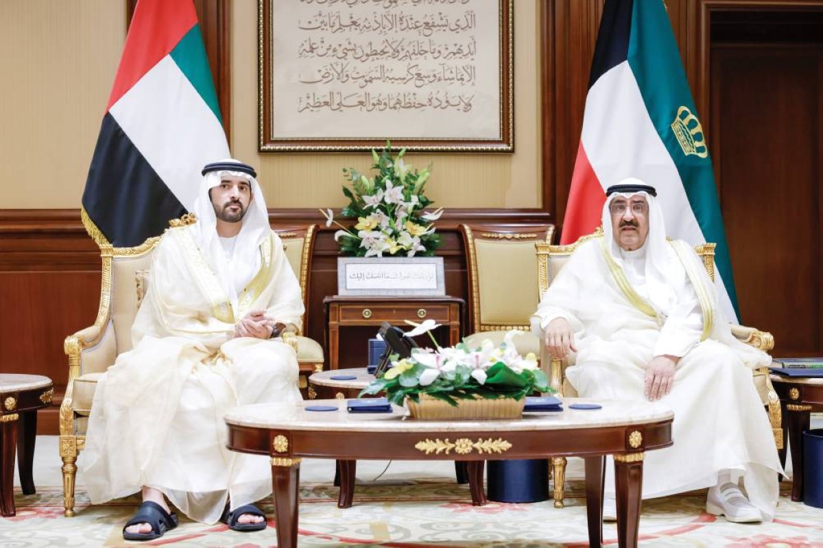 حمدان بن محمد: الكويت منا ونحن منها وأخوتنا راسخة للأبد