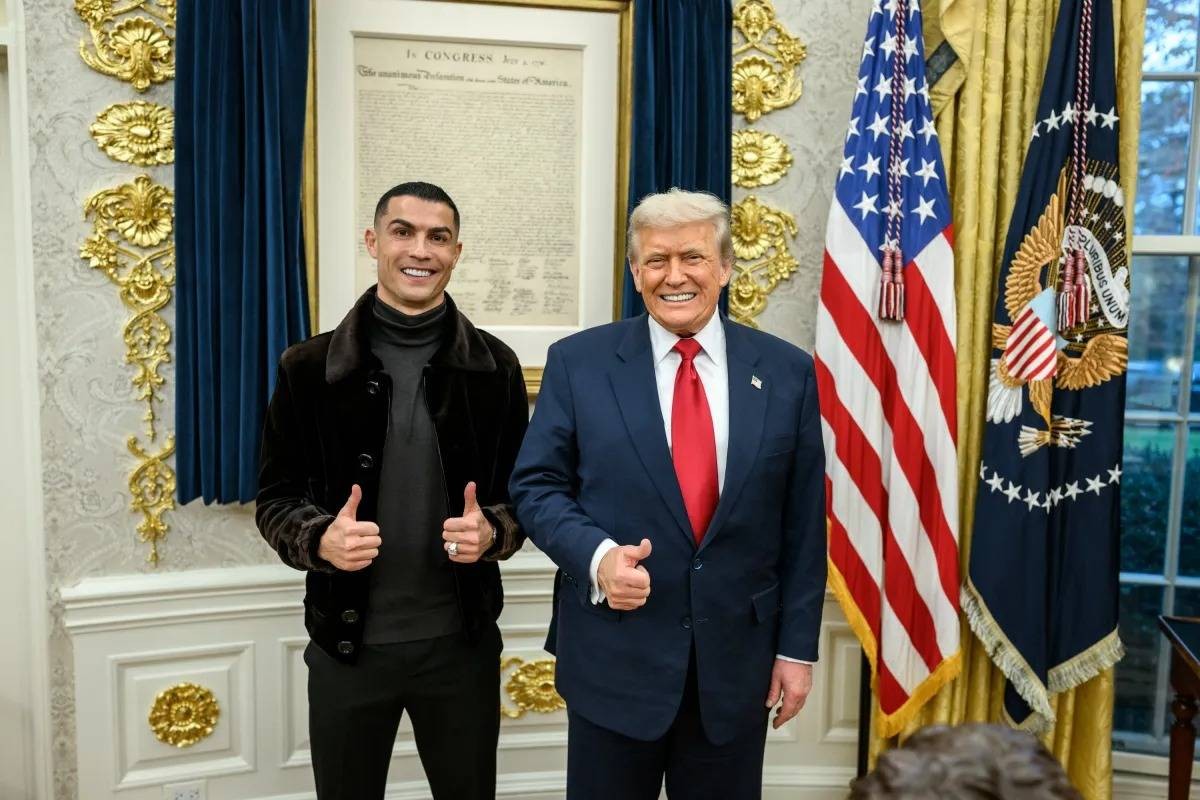 رونالدو وترامب