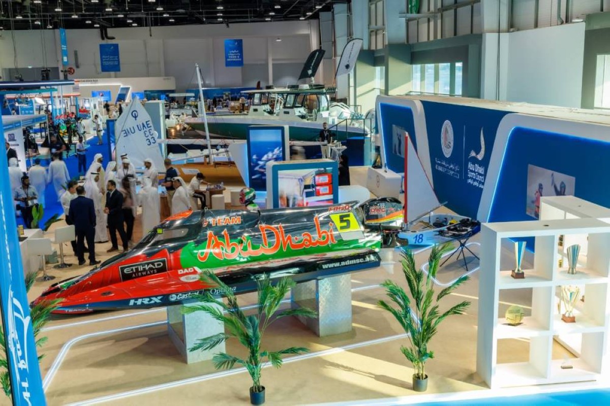 مشاركة ناجحة لـ«أبوظبي البحري» في معرض أبوظبي الدولي للقوارب 2025