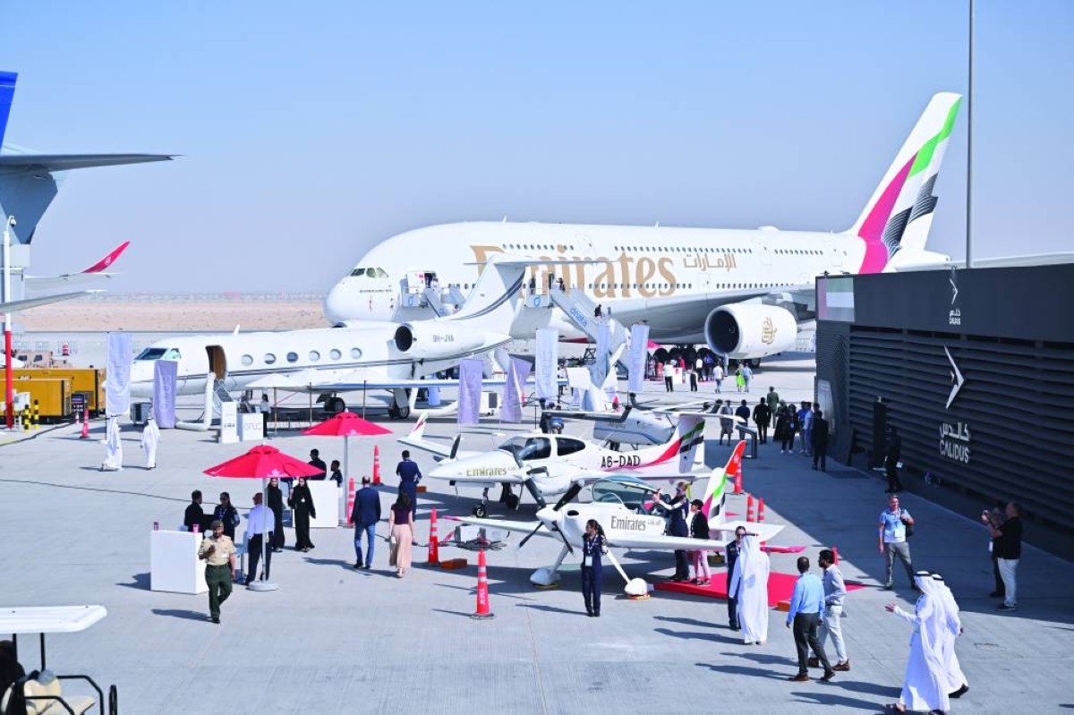 741.37 مليار درهم صفقات قياسية لمعرض دبي للطيران 2025