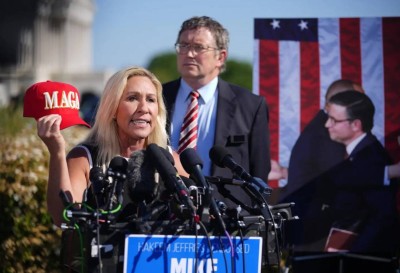 هل تُخفي مارجوري تايلور طموحها الرئاسي خلف جدار «الكذبة الكاملة»؟