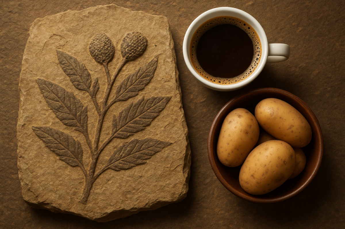 كيف نجت القهوة والبطاطس والنعناع من كارثة الديناصورات؟