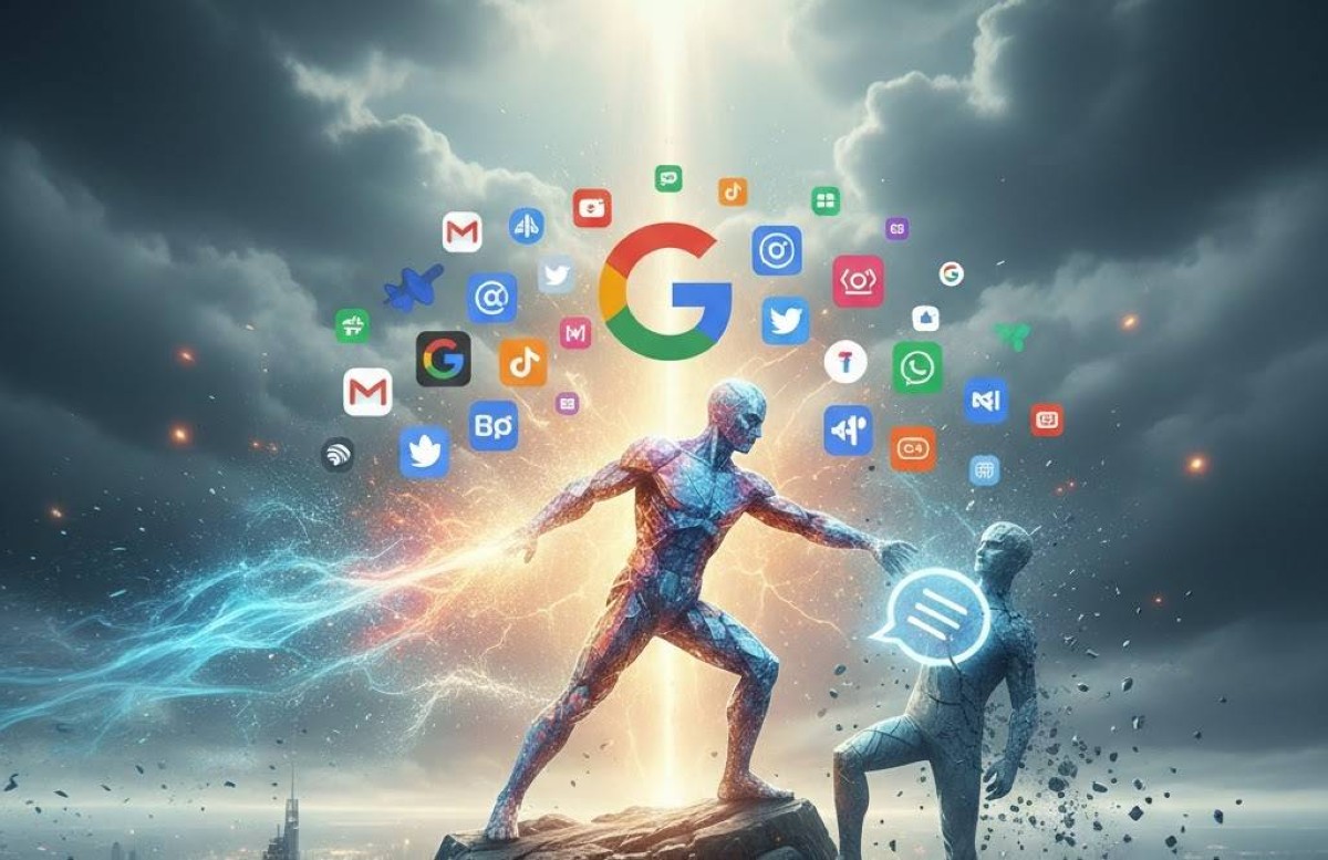 الصراع يشتعل والمنافسة تحتدم.. جيمناي يقضي على "‏ChatGPT‏" بالـ3‏