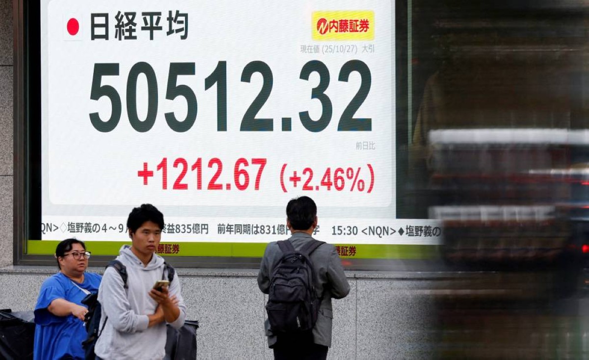 المؤشر نيكاي الياباني يرتفع 1.23% بفضل مكاسب شركات التكنولوجيا