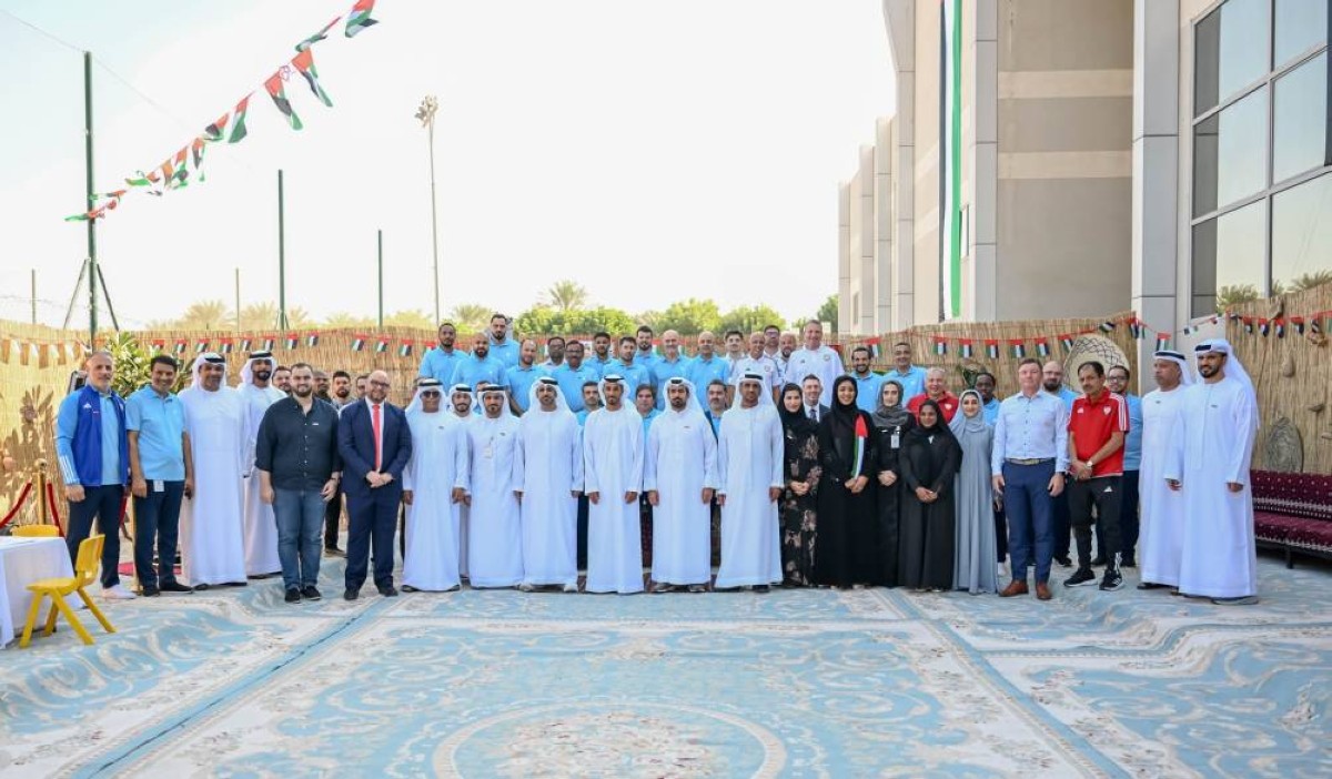 اتحاد الكرة يحتفل بعيد الاتحاد الـ 54