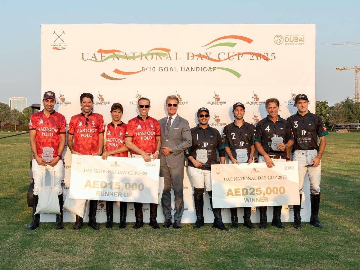 جهانجيري بطلاً لكأس عيد الاتحاد الــ 54 للبولو بدبي
