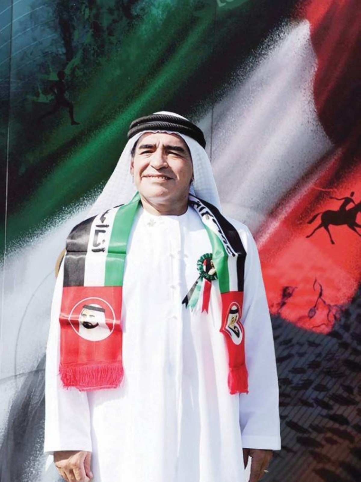 الأسطورة مارادونا.. احتفل بيننا في الإمارات يوماً ما  بـ «عيد الاتحاد»