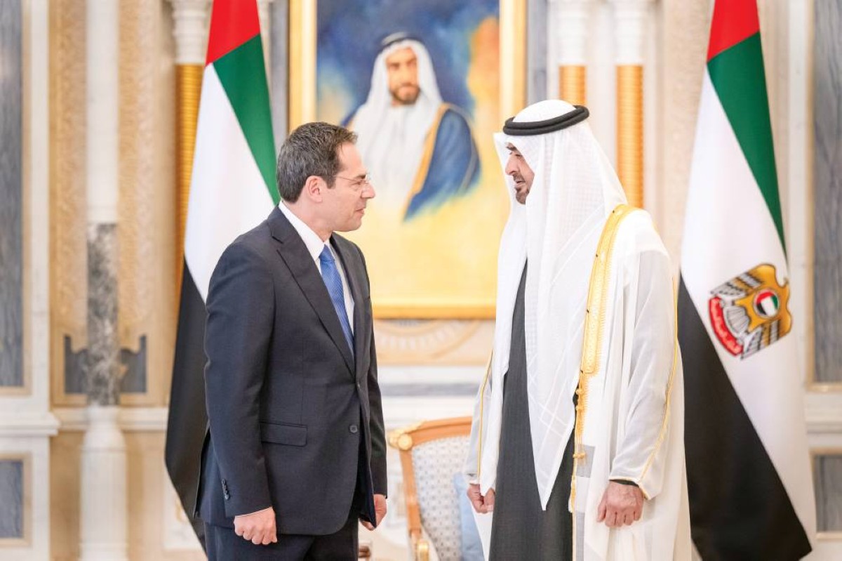 .. وسموه متحدثاً إلى ستيليانوس ن. غافريل سفير اليونان