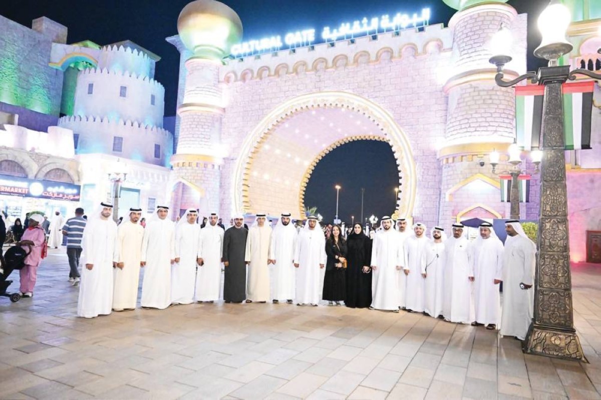 محمد المري خلال التكريم