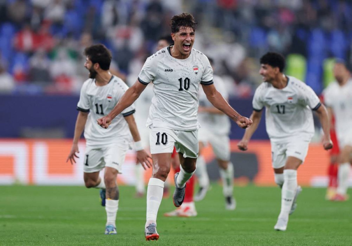 منتخب العراق يتخطى نظيره البحريني ويتصدر المجموعة الرابعة في كأس العرب