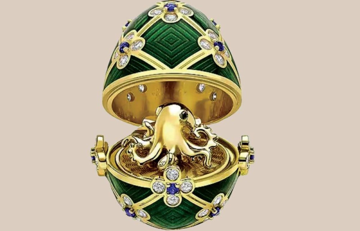 لص يبتلع «بيضة مجوهرات» مرصعة ماساً