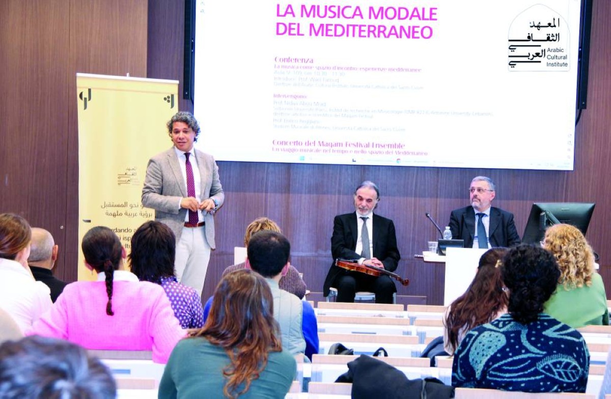 معهد الثقافة العربية بميلانو يحتفي بـ 4000 عام من موسيقى شعوب المتوسط