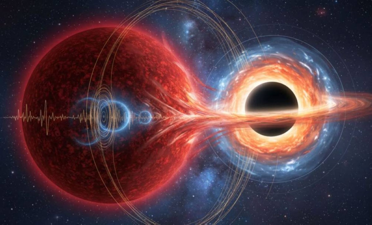نجم يغنّي لثقبه الأسود.. كشف أسرار النجوم المتمردة