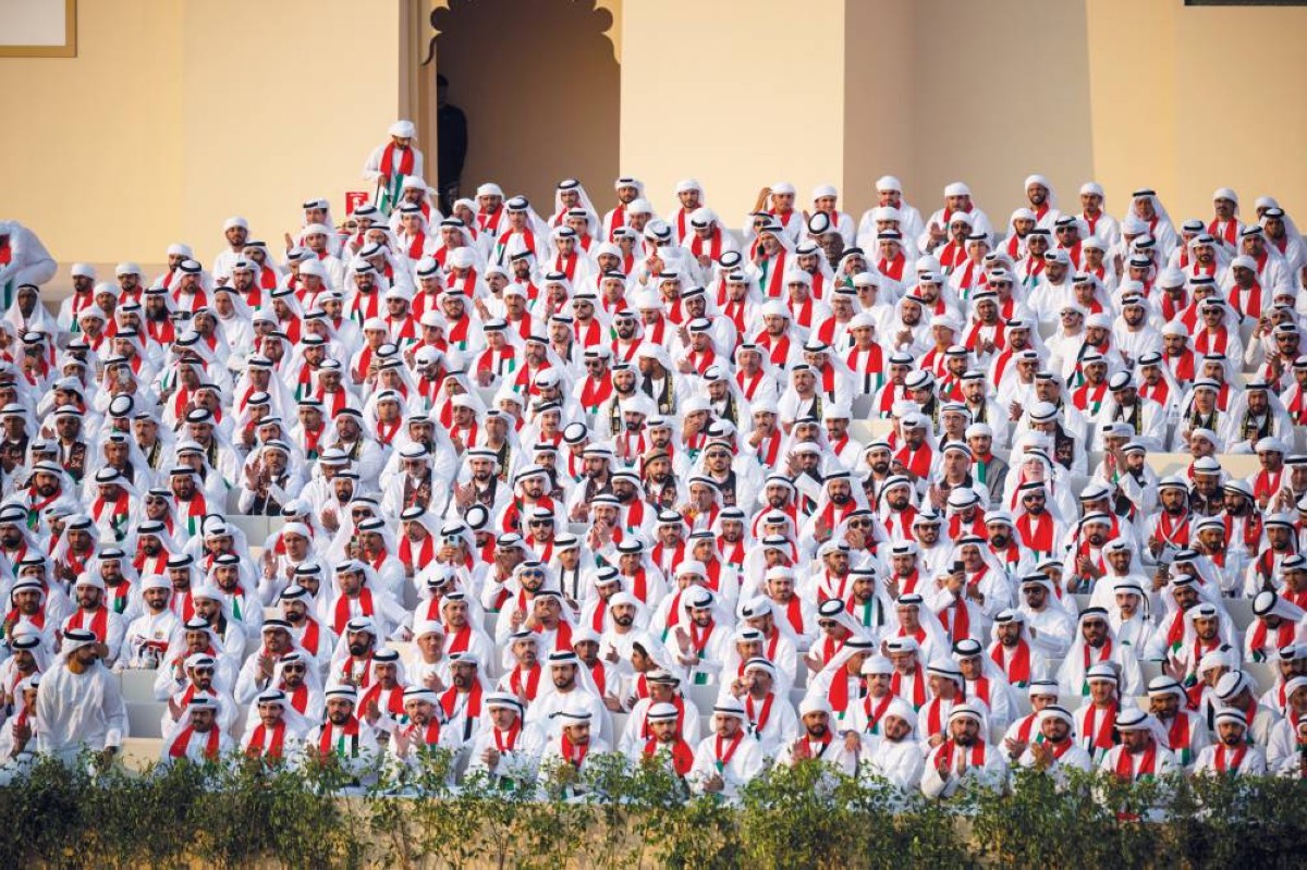  الجموع خلال المشاركة في الفعاليات... 